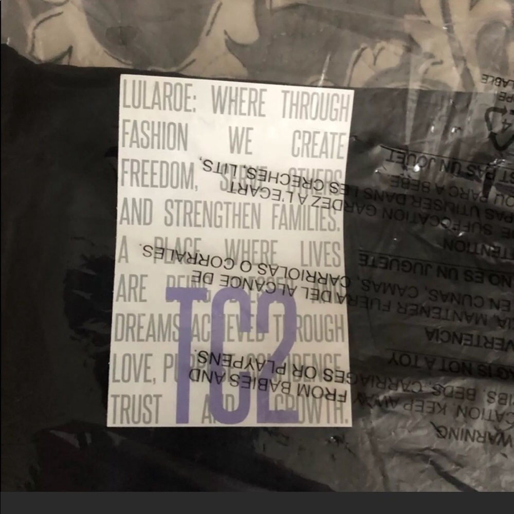 Lularoe TC2 black leggings